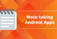 Note taking android apps