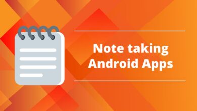 Note taking android apps