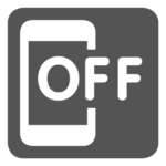 switch OFF your smartphone