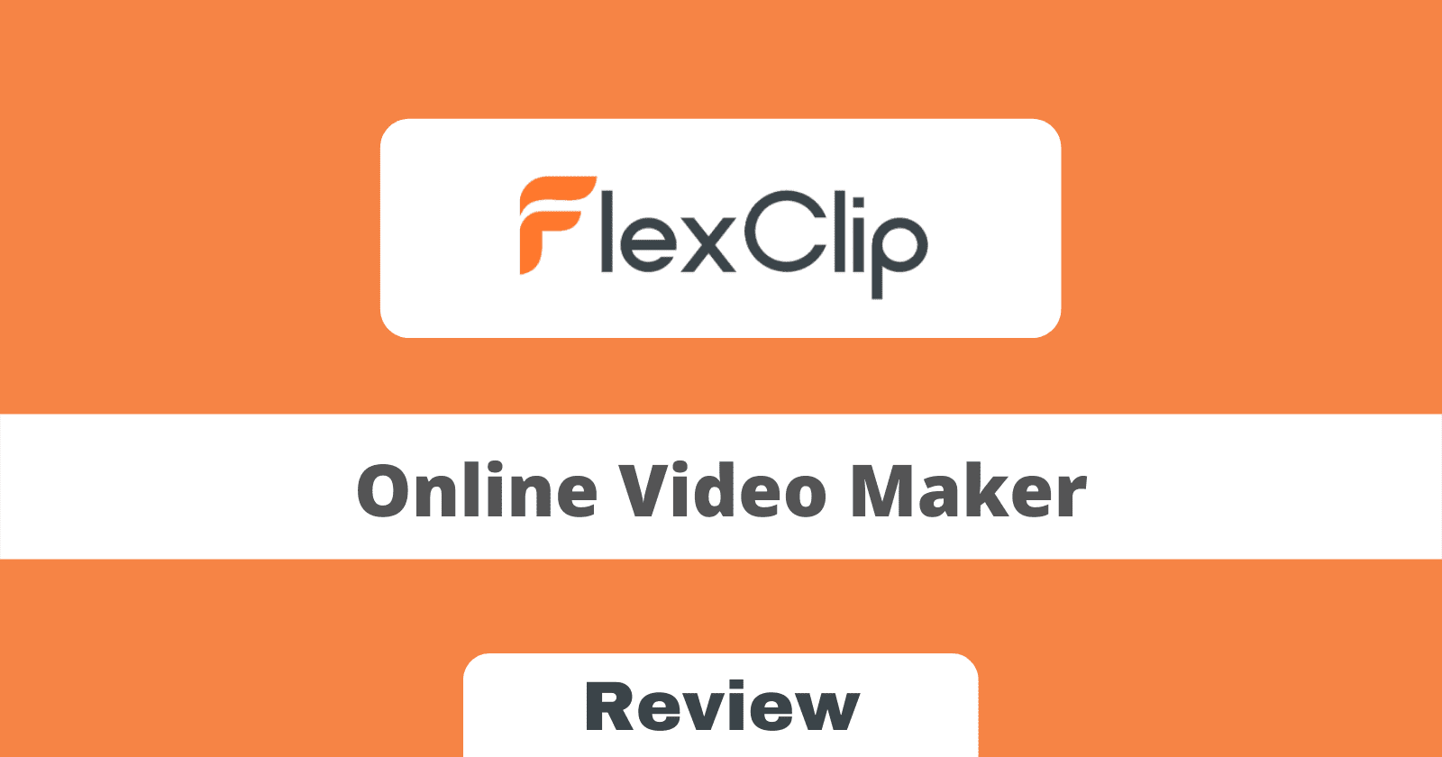 FlexClip review online video Maker