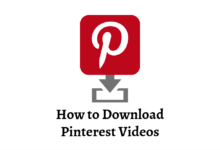 Download videos from Pinterest