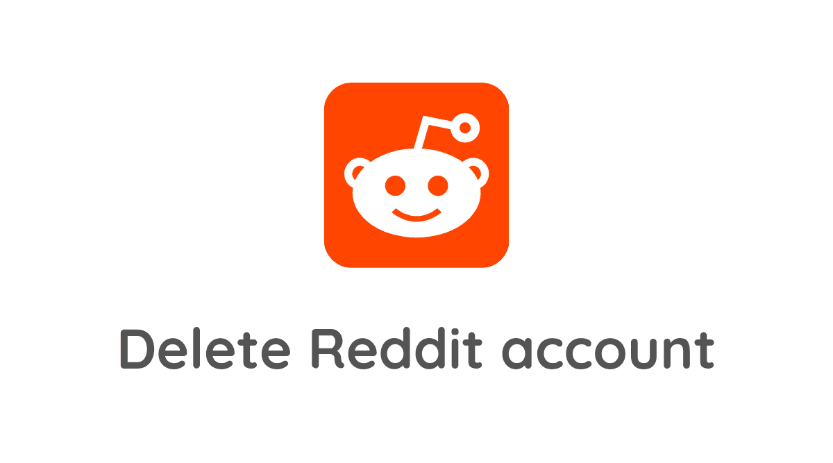 Delete Reddit account on app or phone
