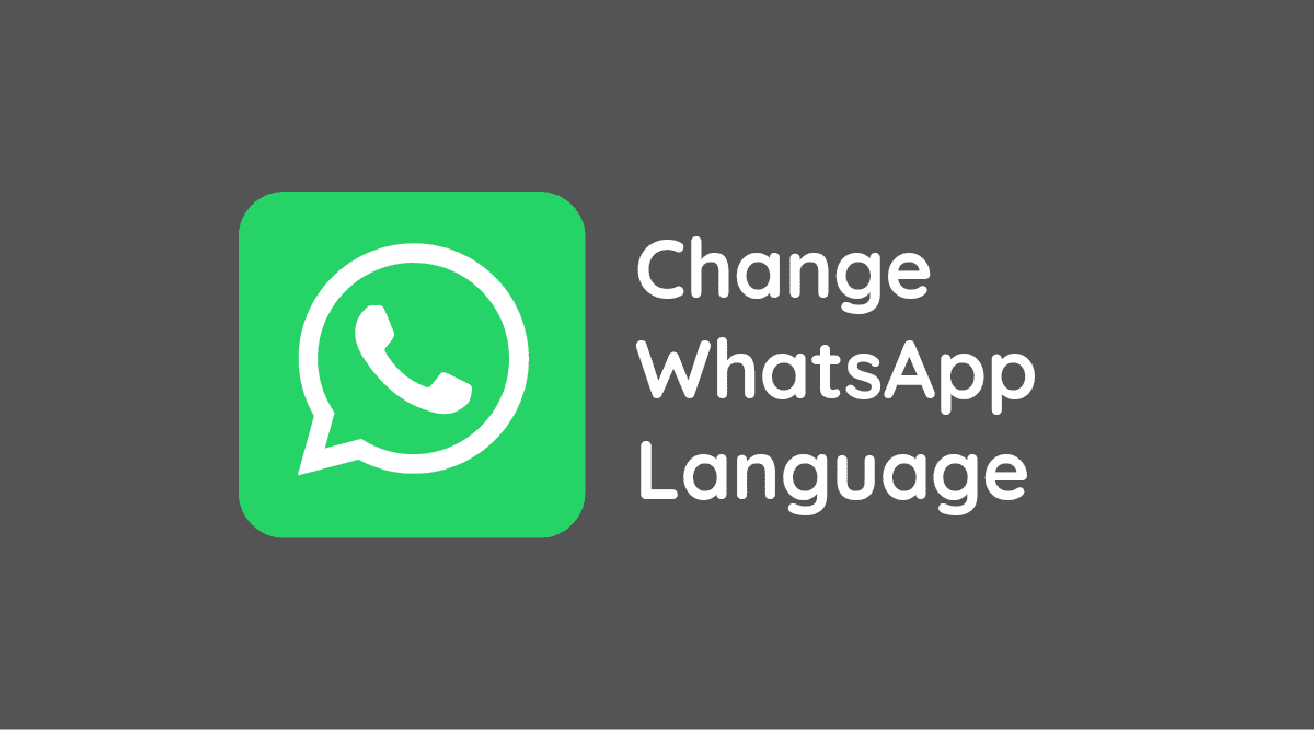 change language in whatsapp