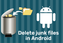 delete junk files in Android Phone