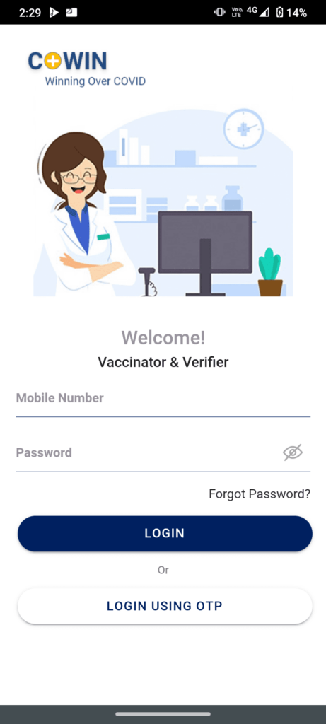 Download Covid-19 Vaccination Certificate in Co-Win App