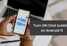 Use Chat bubbles in Android
