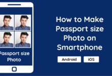 Convert Photo to Passport size with app