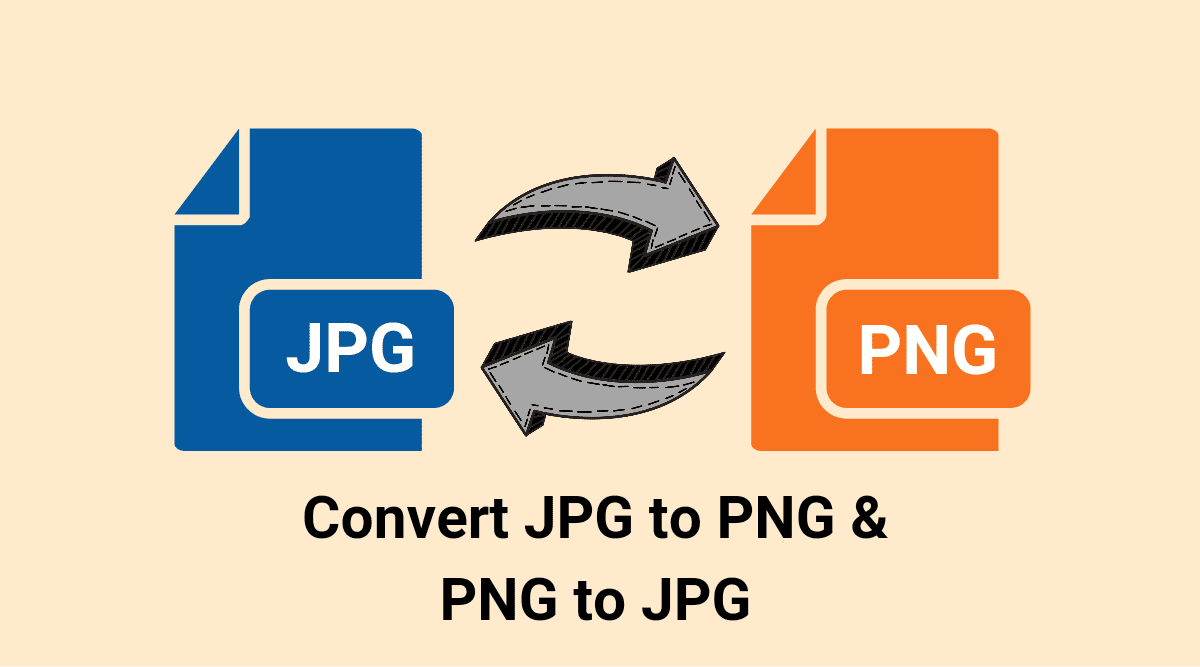 Convert images from JPG to PNG and PNG to JPG