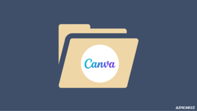 Create a folder in Canva