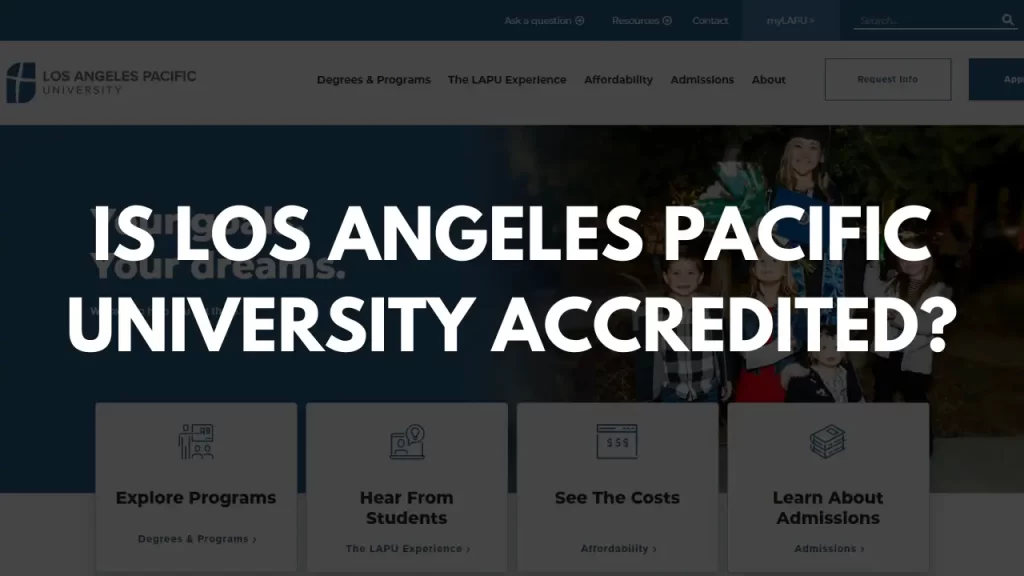Is Los Angeles Pacific University Accredited