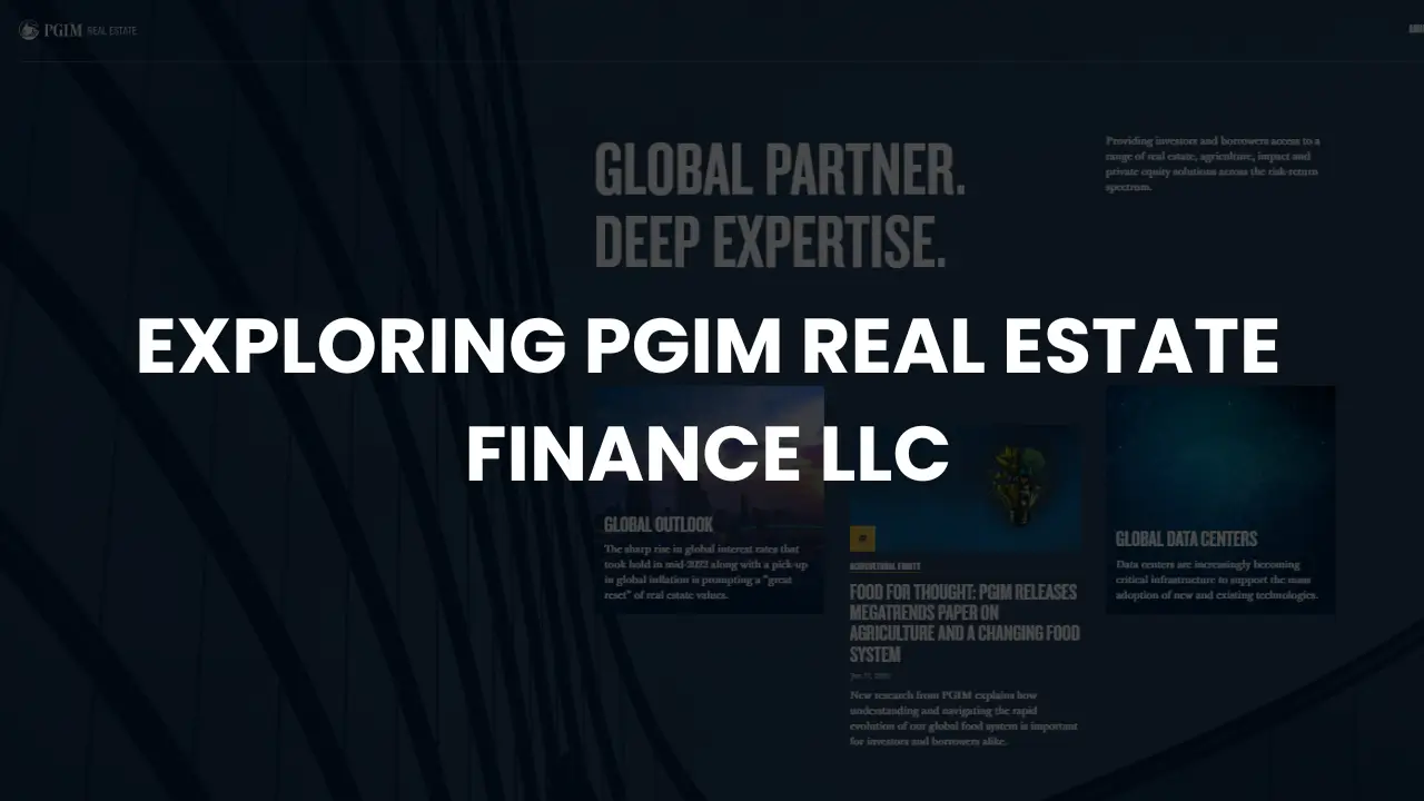 PGIM Real Estate Finance LLC