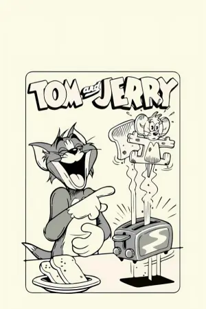 Tom & Jerry Black & White