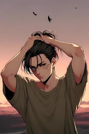 Eren Yeager Minimal Wallpaper